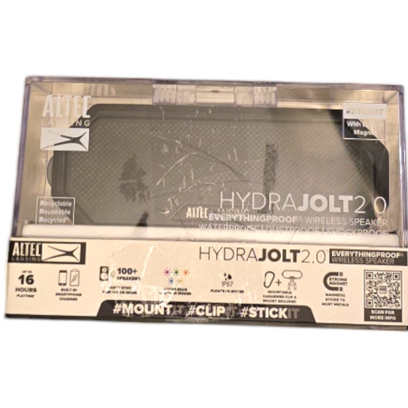 Altec Lansing HydraJolt 2.0 Bluetooth Speaker - BlackBrand new still sealed  - Picture 2 of 4